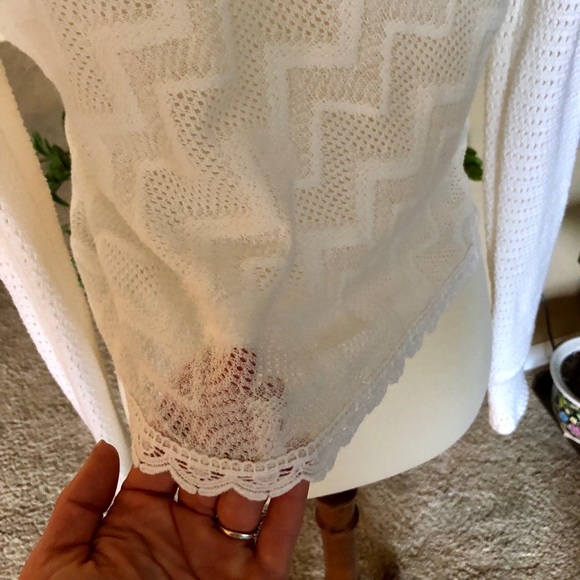 {Free People} Crochet Top - Picture 7 of 8